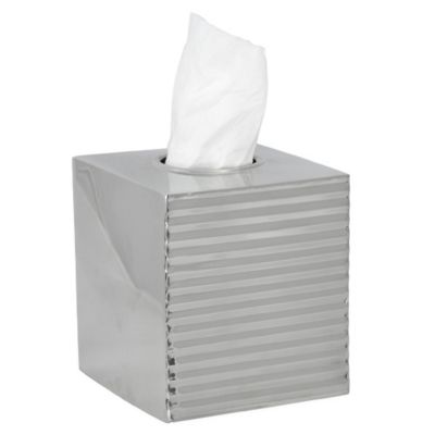 metal tissue box holder