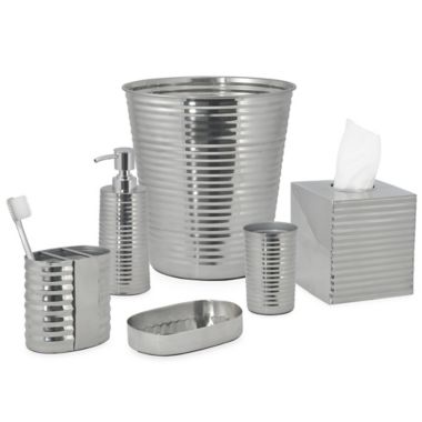 DKNY Corrugated Metal Tumbler. View a larger version of this product image.