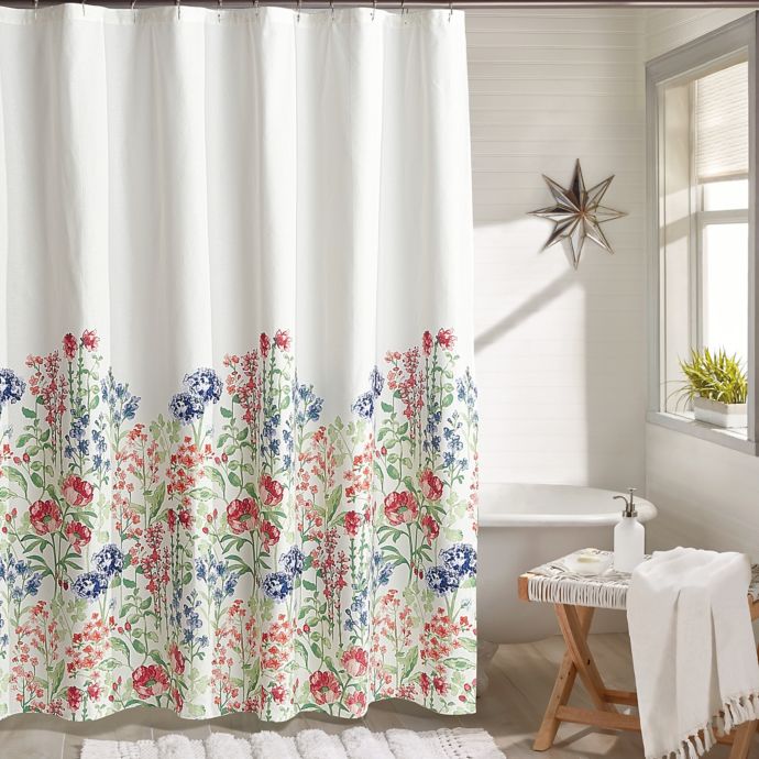 Peri Home Emma Floral Shower Curtain | Bed Bath & Beyond