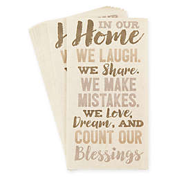 Creative Converting™ 32-Count "In Our Home" Paper Guest Towels