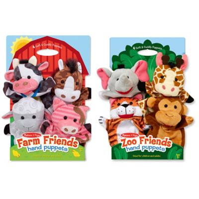 melissa & doug farm friends hand puppets