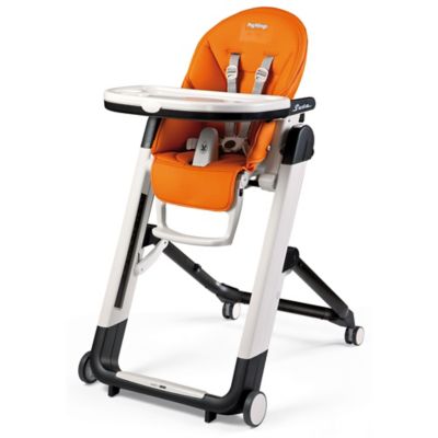 peg perego stroller orange