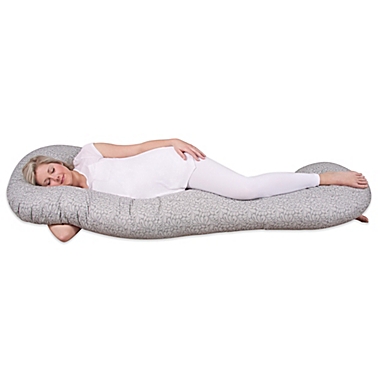 Leachco&reg; Snoogle&reg; Chic XL Total Body Pillow in Splash Grey. View a larger version of this product image.