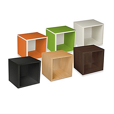 Way Basics Tool-Free Assembly zBoard paperboard Stackable Storage Cube. View a larger version of this product image.