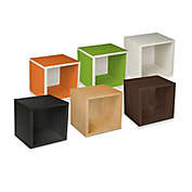 Way Basics Tool-Free Assembly zBoard paperboard Stackable Storage Cube