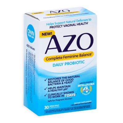 AZO 30-Count Complete Feminine Balance&trade; Daily Probiotic for Women Capsules