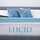 Alternate image 5 for Lucid Memory Foam 3-Inch King Mattress Topper in Blue