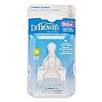 Dr. Brown's Natural Flow® Silicone Level 4 Baby Bottle Nipples (2-Pack)