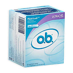 O.B.® 40-Count Original™ Ultra Tampons