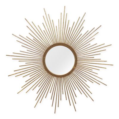 Get The Stratton Home Décor 26 Round Andrea Wall Mirror In Gold From Bed Bath Beyond Now Accuweather - Bed Bath And Beyond Home Decor Pictures