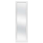 Over-The-Door Hanging Mirror in White