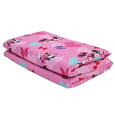 Sweet as Minnie Swe Minnie Mouse Disney Minnie Mouse Toddler Rolled Nap Mat 