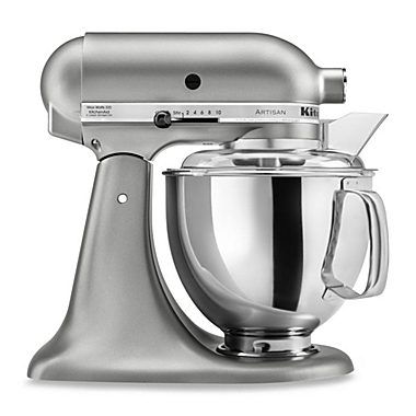 KitchenAid&reg; Artisan&reg; 5 qt. Tilt-Head Stand Mixer in Contour Silver. View a larger version of this product image.