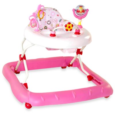 bright starts baby walker pink