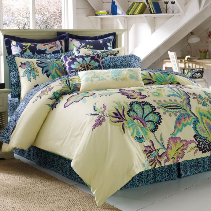Amy Butler Morning Blossom 100 Organic Cotton Duvet Cover Bed