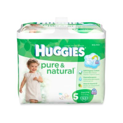 huggies pure and natural diapers