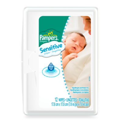 pampers sensitive wipes