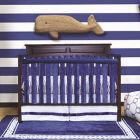 Alternate image 1 for Go Mama Go Designs&reg; 30-Inch x 6-Inch Minky Teething Guard in Navy (Set of 2)