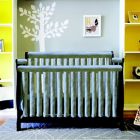 Alternate image 1 for Go Mama Go Designs&reg; 30-Inch x 12-Inch Minky Teething Guard in Grey (Set of 2)