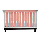 Alternate image 3 for Go Mama Go Designs&reg; Luxurious Minky 30-Inch x 12-Inch Teething Guard in Coral (Set of 2)