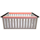 Alternate image 0 for Go Mama Go Designs&reg; Luxurious Minky 52-Inch x 12-Inch Teething Guard in Coral