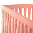 Alternate image 2 for Go Mama Go Designs&reg; Luxurious Minky 52-Inch x 12-Inch Teething Guard in Coral