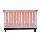 Alternate image 3 for Go Mama Go Designs&reg; Luxurious Minky 52-Inch x 12-Inch Teething Guard in Coral
