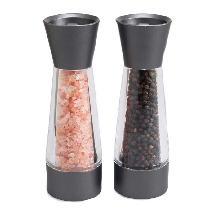 Olde Thompson Luna 7Inch Mess Free Salt and Pepper Mill Set in