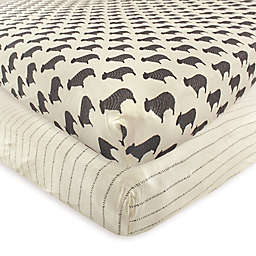 Hudson Baby® Sheep 2-Pack Fitted Crib Sheets