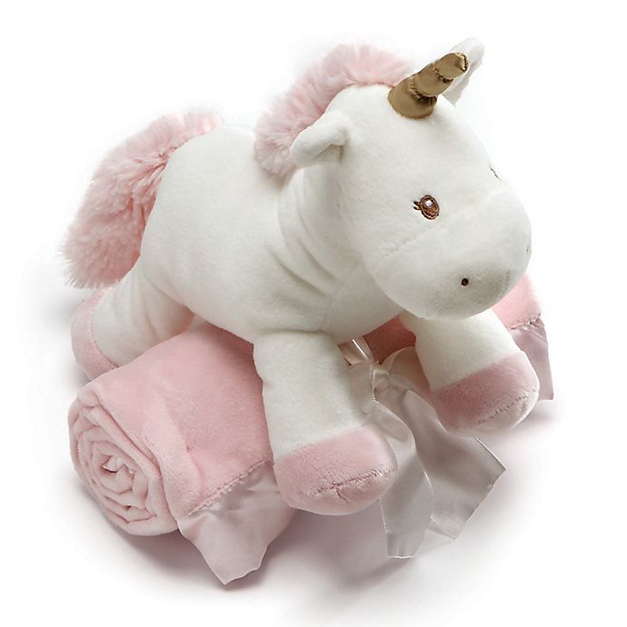 GUND® Luna 7-Inch Plush with Blanket | Bed Bath & Beyond