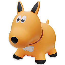 Farm Hoppers Dog Inflatable Animal Bouncer in Yellow