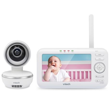 Motorola 5 Video Baby Monitor With Two Cameras Mbp50 G2 White In 2020 Baby Monitor Minimalist Baby Baby Gadgets