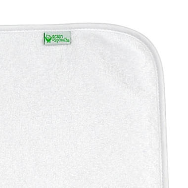 green sprouts&reg; Stay-dry Burp Pads in White. View a larger version of this product image.