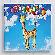 Floating Zoo Canvas Print