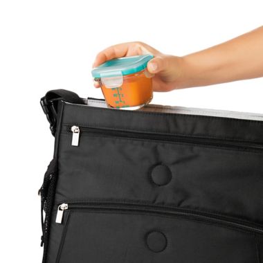 OXO Tot&reg; 4 oz. Glass Baby Food Storage Blocks in Teal (Set of 4). View a larger version of this product image.