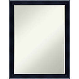 Amanti Art Madison 20-Inch x 26-Inch Framed Wall Mirror in Black