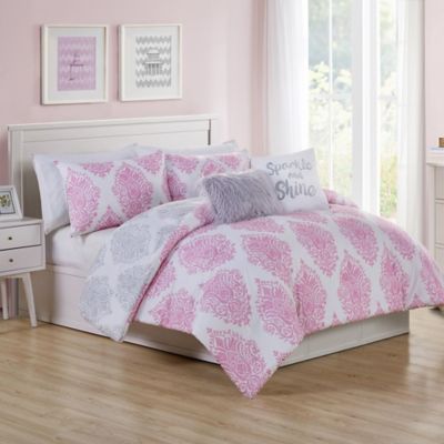 pink comforter baby