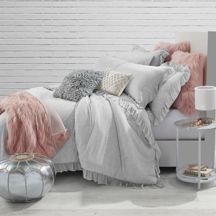 Jersey Knit Ruffle Comforter Set Bed Bath Beyond