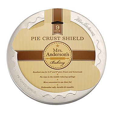 Andersons Aluminum Baking Pie Crust Shield Reusable 10 Frozen Round Pie Pizza 