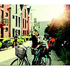 Alternate image 2 for Thule&reg; RideAlong Bike Seat in Light Grey
