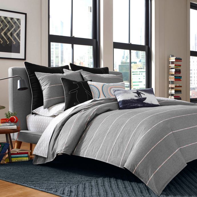 Original Penguin Reed Reversible Comforter Set Bed Bath Beyond