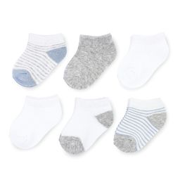 On The Goldbug™ 6-Pack Ankle Socks in Blue