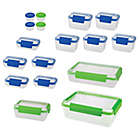 Alternate image 1 for Progressive&reg; SnapLock&trade; 36-Piece Food Container Set in Blue/Green