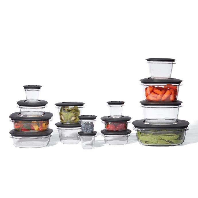 RubbermaidÂ® Premierâ„¢ 30-Piece Food Storage Container Set 