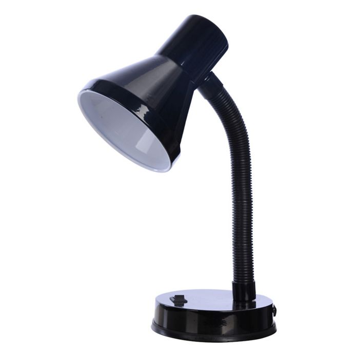 Tensor Gooseneck Desk Lamp With Metal Shade In Black Bed Bath