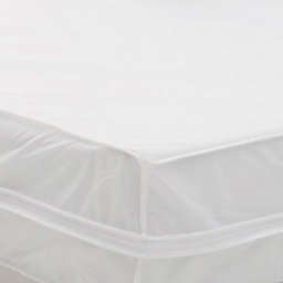 Everfresh Water Resistant King Bed Protector Set in White