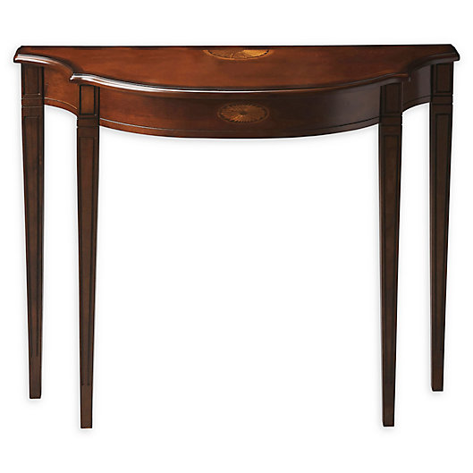Chester Console Table, Butler Demilune Console Table