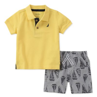 baby yellow polo shirt