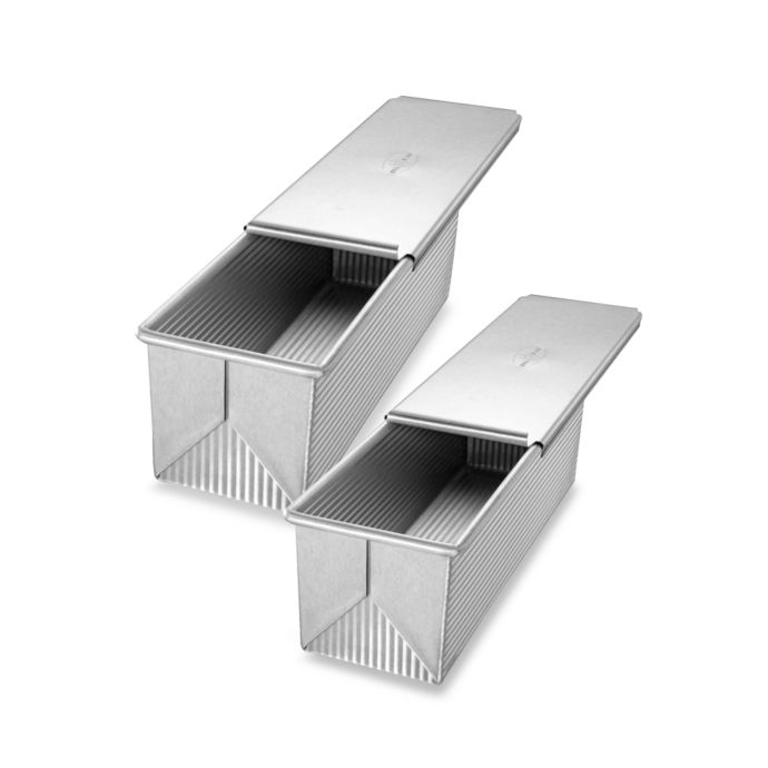 USA Pan Nonstick Pullman Loaf Pan with Cover Bed Bath & Beyond