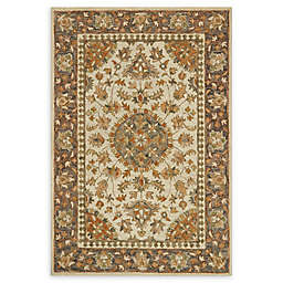 Loloi Rugs Victoria 5' x 7'6 Handcrafted Area Rug in Ivory/Charcoal
